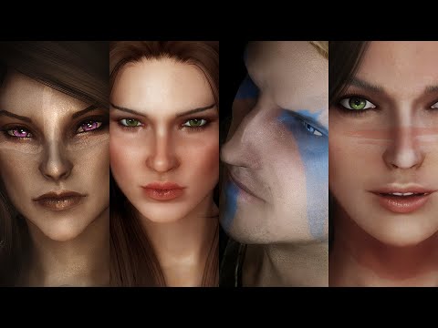 Skyrim - Top 10 Best Mods for Beautiful Characters | 2021 Edition (PC, XBOX)