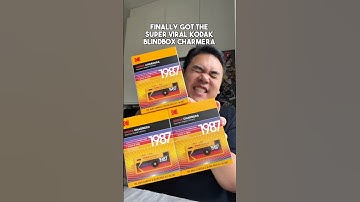 Finalllllyyyyy the #kodak #kodakcharmera #charmera mini retro style digital cemera #blindbox !