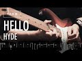 [🎸TAB] HYDE「HELLO」ギターTAB譜 | Guitar Cover TAB