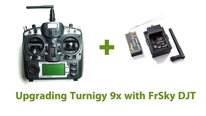 How to upgrade Turnigy9x stock module to FrSky DJT module.