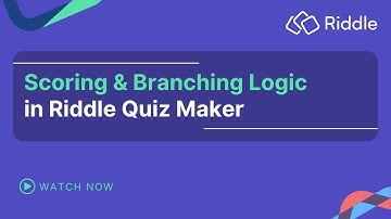 19. Scoring & Branching Logic in Riddle Quiz Maker