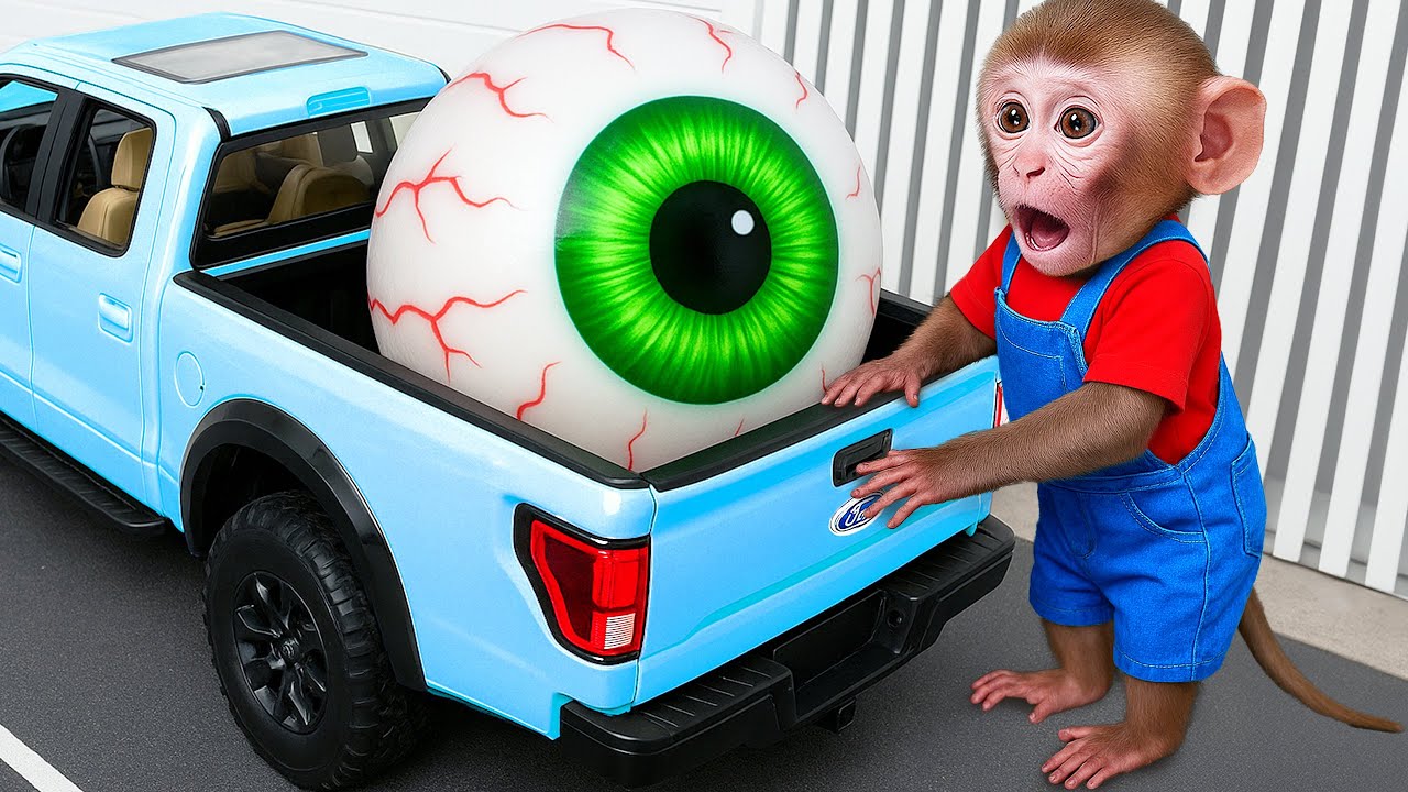 Mono BamBam y el sueño de una lluvia de gomitas con forma de ojos | Mono BamBam ESP