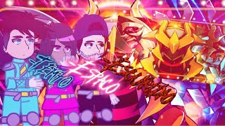 Power Rangers Dino Super Charge React Trio Da Criao m4rkim