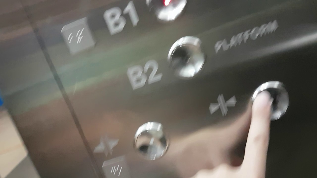 NEL otis lift at harbourfront station