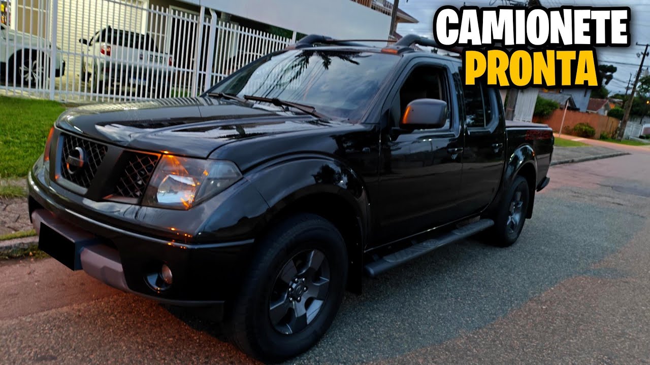 PRIMEIRO ROLÊ COM A NOVA CAMIONETE DO CANAL *NISSAN FRONTIER* *Só o cano*