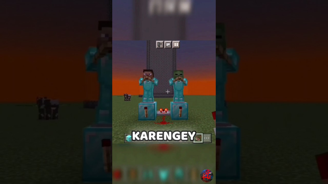 TRYING MINECRAFT TIKTOK VIRAL HACK 🤯🤯 #shorts #gaming #minecraft