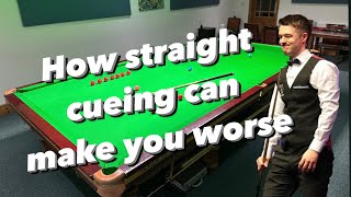How Cueing Straight Can Make You Worse