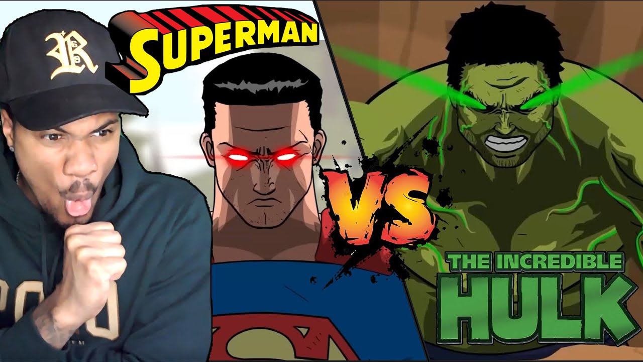 THIS BATTLE IS WORLD BREAKING - SUPERMAN VS HULK Animation Taming The Beast II (Reaction)
