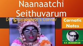 NaanAtchi Seithuvarum | Aathi Parashakthi | Carnatic Notes | Veena Tutorial | Swaras | DrRajalakshmi