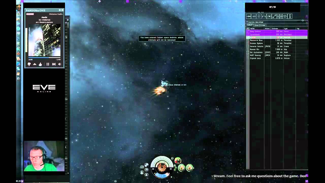Eve Online Tornados kill Freighter with 45 Occators in cargo YouTube