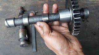 Change Camshaft of 12/16 Hp diesel engine.