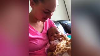 Baby Bloopers Sammie Spits Up Over And Over And Over Again...