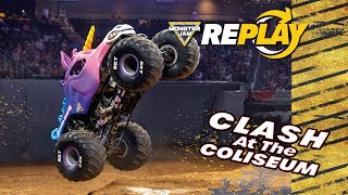 Monster Jam Freestyle Mania takes over Greensboro Coliseum | Replay