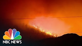 Evacuations Ordered As Colorado Wildfire Rages | NBC Nightly News