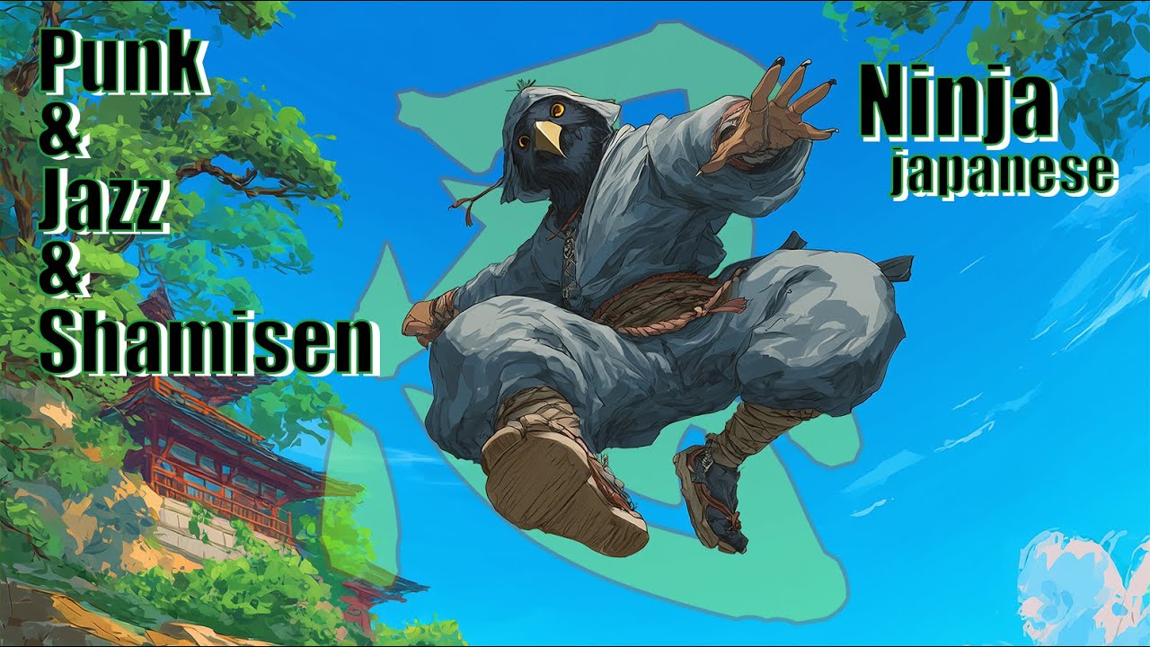 [Японская музыка ниндзя] Запись тренировок Куробы (Эпическая музыка/учеба/работа/фоновая музыка)