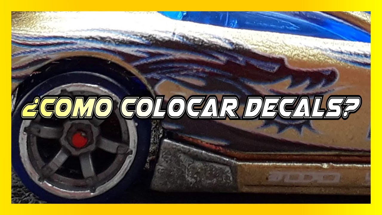 colocar Decals? / Hot Wheels Custom YouTube