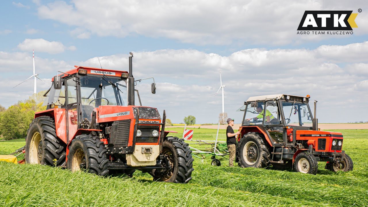 🔥4 Bieg gaz Opór!🔥 Koszenie & Przetsząsanie Mieszanki 2023 w GrWalkiewicz!🔥Młodzi w Akcji!🔥Ursus!🔥