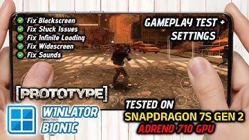 Prototype 1 Gameplay Test + Full Setup Tutorial on Android | Winlator Bionic (Snapdragon 7s Gen 2)