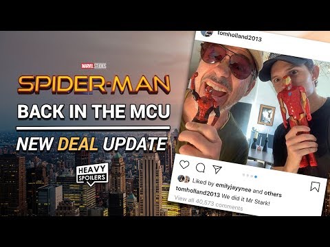 Spider-Man Back In The MCU | Disney & Sony Reportedly Come To Agreement TOM HOLLAND NEW DEAL UPDATE