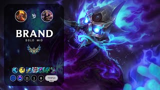 Brand Mid vs LeBlanc - EUW Challenger Patch 14.8