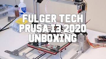 Unboxing And First Look At Folger Tech RepRap Prusa I3 3d Printer Kit