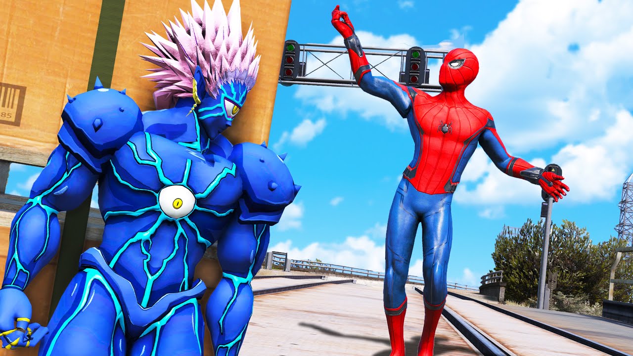 Spiderman VS Lord Boros - Strongest One Giant Eye Titans