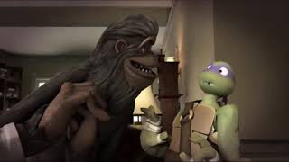 Tmnt 2012 - Big Foot Kisses Donnie
