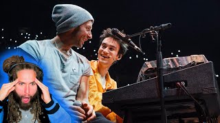 Download Lagu Jacob Collier \u0026 Chris Martin - Fix You (Live - O2 Arena) | Rapper Reacts MP3 Download Lagu Jacob Collier \u0026 Chris Martin - Fix You (Live - O2 Arena) | Rapper Reacts MP3