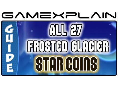 New Super Mario Bros. U - All Frosted Glacier Star Coins (27!) U0026 Secret Exits Guide U0026 Walkthrough
