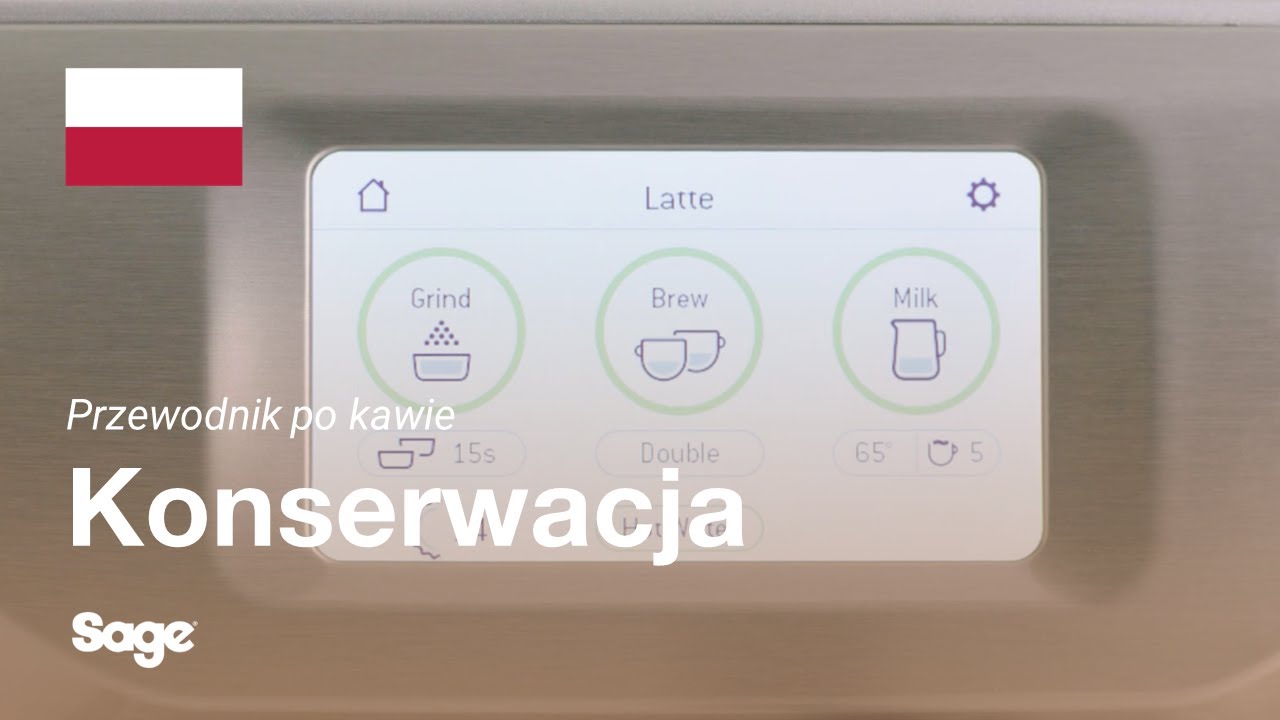 The Barista Touch™ | Programowanie ekspresu: poradnik używania interfejsu | Sage Appliances PL