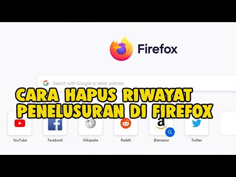 Video: Bagaimana cara menghapus riwayat pencarian Google saya di Firefox?