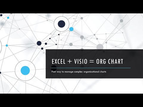Blog#14 Excel Visio Org Chart