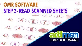 OMR Sheet Scanner Software Operation STEP 3 Read Scanned Sheets Part 5 Video screenshot 3