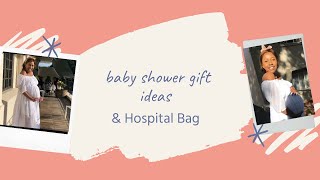 Baby shower gift ideas| baby hospital bag|South African youtuber