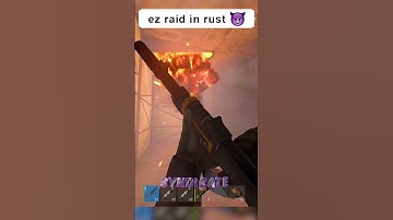 😈 easy raid in #rust #shorts #syndicaterust