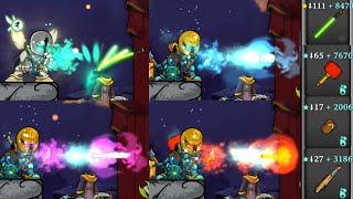 Magic Rampage - All 4 Rare Weapons | Bionic Hammer, Magic Saber, Wooden Hawaiian & Club