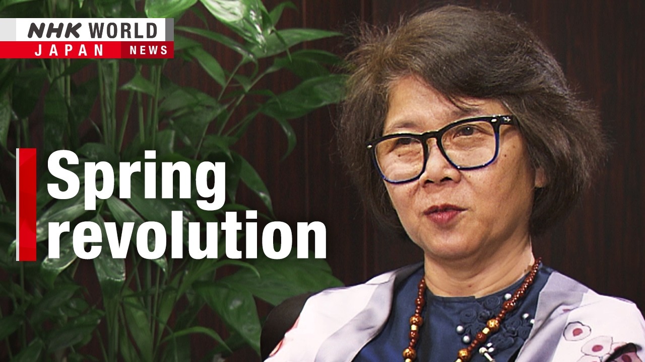 Myanmar author speaks: Forging freedom through critical thinkingーNHK WORLD-JAPAN NEWS