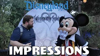 Kingdom Hearts Characters At Disneyland?!