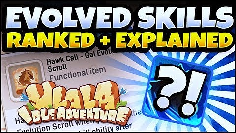 EVOLVED SKILLS GUIDE: WHALE OR NAH? ULALA IDLE ADVENTURE!