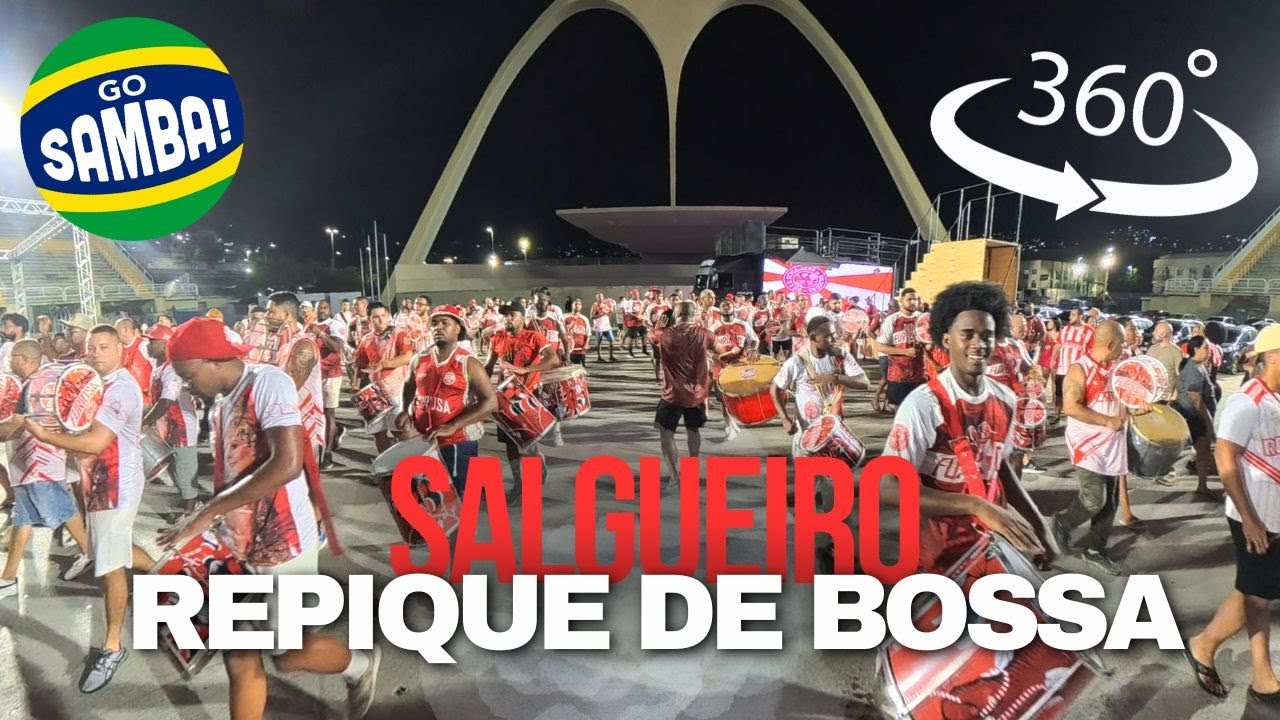 Inside Salgueiro Bateria Furiosa: Repique de Bossa Focus (360° POV)