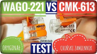 CMK-613 TEST current resistance - wiring connector, replacement for WAGO 221