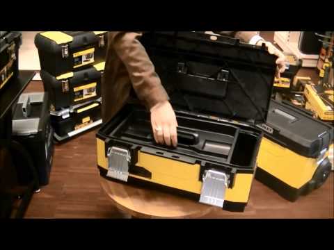 Ящик для інструментів STANLEY (Стенлі) 497х293х222 мм (1-95-612), видео 1
