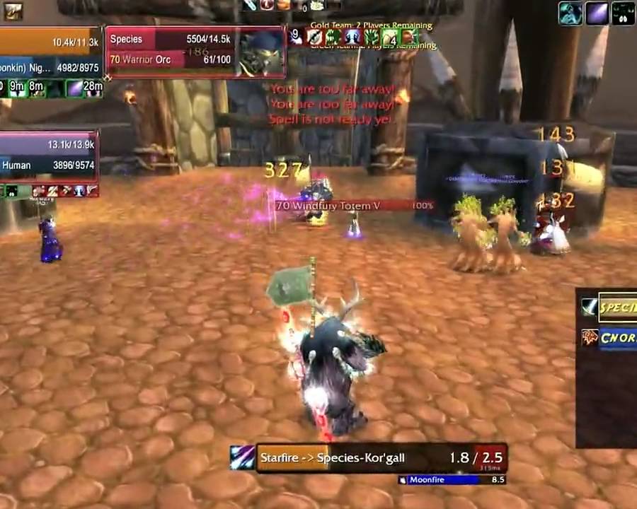 PVP TBC Balance Druid and SL/SL Warlock #4