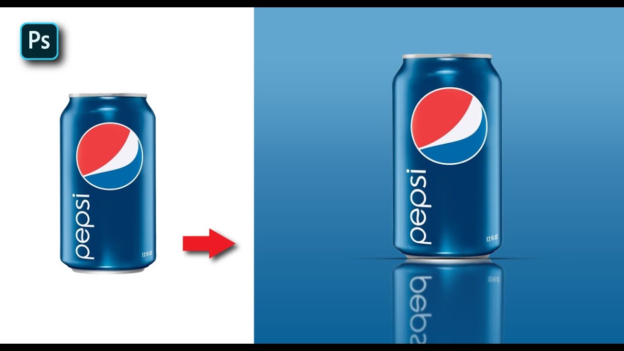 How To Add Reflection and Shadow in Photoshop | Photoshop Effect ...