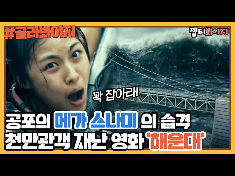 [골라봐야지] 자연재해가 주는 공포, 부산을 덮친 메가 쓰나미 ＜해운대＞ㅣ방구석1열ㅣJTBC 210912 방송
