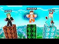 ¿PUEDES SOBREVIVIR a la TORRE MÁS ALTAS de LUCKY BLOCK? 😂😱 NOOB vs PRO vs HACKER  MINECRAFT GRACIOSO