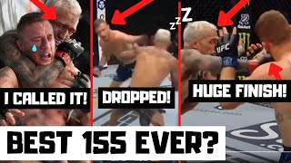 Charles Oliveira vs Justin Gaethje Full Fight Reaction and Breakdown - UFC 274 Event Recap