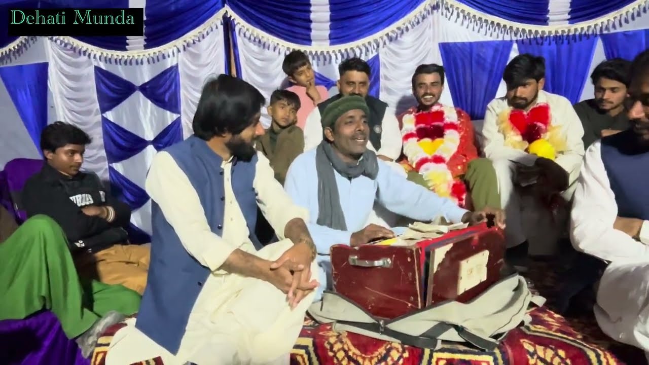 Haji Mansoor Malangi ka bhanja aur Damaad Zafar Malangi | New Song| Desi mehfil | Vlog 