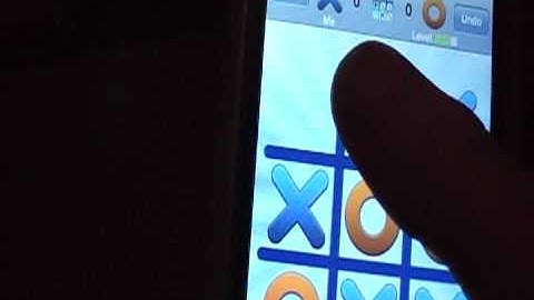 Ipod Touch Application - Tic-Tac-Touch