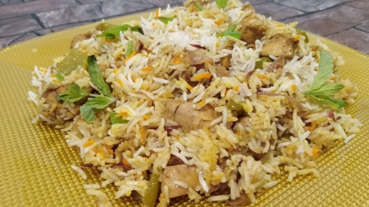 Arabian Rice Easy Recipe By Hamnas Kitchen Youtube